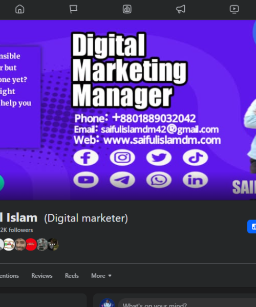 facebook page setup